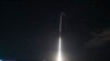 FILE - This Dec. 10, 2018, file photo, provided by the U.S. Missile Defense Agency (MDA), shows the launch of the U.S. military's land-based Aegis missile defense testing system, that later intercepted an intermediate range ballistic missile.