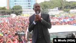 Mutungamiri weMovement for Democratic Change (MDC) VaNelson Chamisa