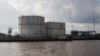 FILE - An oil storage facility is pictured in Warri, Delta State, Nigeria, June 8, 2016. Nigeria has lost its position as Africa's top oil producer to Angola, industry insiders say.
