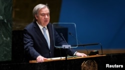 Katibu Mkuu wa Umoja wa Mataifa, Antonio Guterres yupo Somalia. March 29, 2023. 