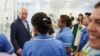 Smiling King Charles visits cancer center on his return to public duties 