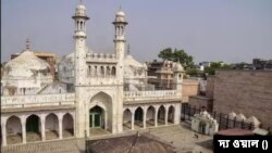 ভারতের উত্তরপ্রদেশে বারাণসীর জ্ঞানবাপী মসজিদ