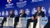 Miroslav Lajčak, specijalni izaslanik EU za dijalog Beograda i Prištine na forumu 2BS u Budvi, 6. oktobra 2023. (Foto: RFE/RL/Aleksandar Ljumovic)