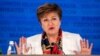 La directrice générale du FMI, Kristalina Georgieva, s'exprime lors de la session plénière du Comité monétaire et financier international (CMFI) à Washington, le 19 avril 2024. Reuters / Ken Cedeno