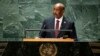 General Abdel Fattah Burhan of Sudan addresses the 78th session of the United Nations General Assembly, Sept. 21, 2023.
