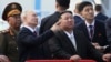 FILE - Russian President Vladimir Putin and North Korean leader Kim Jong Un examine a launch pad at the Vostochny cosmodrome, about 200 kilometers (125 miles) from Blagoveshchensk, Russia, Sept. 13, 2023. (Mikhail Metzel, Sputnik, Kremlin Pool Photo via AP)