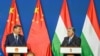 Chinese President Xi Jinping, left, and Hungarian Prime Minister Viktor Orban in Carmelita Monastery, the prime minister's headquarter, at Buda Castle quarter in Budapest, Hungary, May 9, 2024.