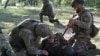 Ukrainian servicemen take part in medical training near the town of Kurakhove, Donetsk region, Oct. 12, 2023, amid Russia's invasion of Ukraine. 