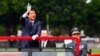 Presiden Taiwan Lai Ching-te mengunjungi Akademi Militer Republik China, sebuah akademi pelatihan perwira, untuk perayaan ulang tahun ke-100 di Kaohsiung, Taiwan 16 Juni 2024. (Foto: REUTERS/Ann Wang)