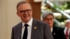 FILE - Australian Prime Minister Anthony Albanese at the 43rd ASEAN Summit in Jakarta, Indonesia, Sept. 6, 2023.