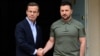 Ukrainian President Volodymyr Zelenskiy meets Swedish Prime Minister Ulf Kristersson 