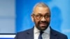 FILE - British Foreign Secretary James Cleverly attends a meeting with teams coordinating the evacuation of British nationals from Sudan, at the FCDO Crisis Centre, in London, April 25, 2023.