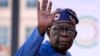 FILE - Nigeria's President Bola Tinubu arrives for the closing session of the New Global Financial Pact Summit, on June 23, 2023 in Paris.