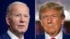 Tổng thống Joe Biden (trái) và cựu Tổng thống Donald Trump.