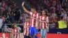 Luis Suarez dit au revoir aux supporters de l'Atletico Madrid au Wanda Metropolitano, Madrid, le 15 mai 2022.