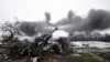 Ukrainian servicemen shoot towards Russian positions in the frontline at an undisclosed location in the Donetsk region, Ukraine, Nov. 23, 2022. 