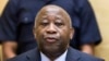 Laurent Gbagbo, ex-président de Côte d'Ivoire, lors d’une audience à la Cour pénale internationale, à la Haye.