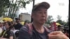 黎智英强调，香港人的未来除了坚持抗争，别无选择，否则死路一条，失去自由
