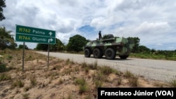 Forças de Defesa e Segurança em Palma, Cabo Delgado, Moçambique