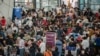 FILE - Passengers at Ninoy Aquino International Airport in Pasay, Metro Manila, Philippines, Jan. 1, 2023.
