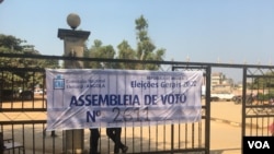 Angola Uige Assembleia de voto