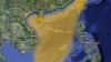 China claims the highlighted portion of the South China Sea. Many other governments also claim all or part of the South China Sea.