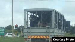 Police Vehicle Near Nust University BYO