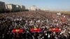 Thousands attend funeral of three Kurdish activists shot in Paris, Diyarbakir, Turkey, Jan. 17, 2013. 