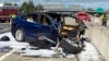 Tesla crash