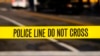 Police tape at the scene of a 2021 shooting.