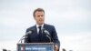 UKRAINE-CRISIS/MACRON-ROMANIA