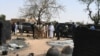 Shugaban Mali, Ibrahim Boubacar Keita a lokacin da ya kai ziyara yankin Ogossagou da aka kai hari kan Fulani, ranar 25 March, 2019.