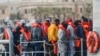 Wasu 'yan gudun hijira da aka kwaso daga kasar Libya zuwa Malta