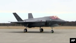 미 공군의 ‘F-35’ 전투기.