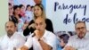 ARCHIVO. El ministro paraguayo de salud, Julio Mazzoleni, habla a la prensa para informar el primer caso registrado de coronavirus en el país. Marzo 7, 2020.