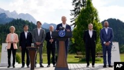 Лідери "Групи семи" 26 червня 2022 року 