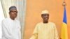 Shugaban Najeriya Muhammadu Buhari da Idris Deby na Chadi (Garba Shehu)