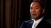 Billionaire businessman Guo Wengui speaks during an interview in New York City, April 30, 2017.