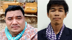 រូបឯកសារ៖ លោក ​សុខ ឧត្តម​ និង​លោក សុវណ្ណ ត្រូវបានចោទប្រកាន់ពីបទញុះញង់ និងកំពុងជាប់ឃុំ។ (រូបថតដកស្រង់ពីបណ្តាញសង្គម)