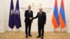 Никол Пашинян и Йенс Столтенберг в Ереване 19 марта 2024 года.