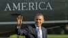 President Barack Obama walks across the South Lawn of the White House after arriving aboard the Marine One helicopter, April, 25, 2012.
