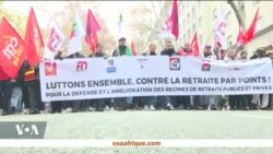 Grève général en France contre un régime universel