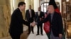 U.N. Security Council delagation meets with Afghanistan President Ashraf Ghani in Kabul, Jan. 15, 2018.