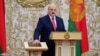 លោក Alexander Lukashenko ស្បថ​ចូល​កាន់​តំណែង​​ជា​ប្រធានាធិបតី​បេឡារុស​នៅ​អាណត្តិ​ថ្មី នៅ​ទីក្រុង Minsk ថ្ងៃ​ទី២៣ ខែកញ្ញា ឆ្នាំ២០២០។ 