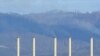 The Hazelwood power station billows smoke from its exhaust stacks in the Latrobe Valley, 150km east of Melbourne on August 13, 2009