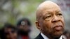 Rep. Elijah Cummings, D-Md., speaks outside Baltimore's City Hall about charges having been filed against six police officers in the death of Freddie Gray, May 1, 2015.