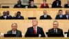 President Donald Trump participates in a photo before the beginning of the "Reforming the United Nations: Management, Security, and Development" meeting during the United Nations General Assembly, Monday, Sept. 18, 2017, at U.N. headquarters.