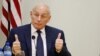 El exsecretario de Seguridad Nacional de los Estados Unidos, John Kelly, después de una conferencia de prensa en el Palacio Nacional de Puerto Príncipe, Haití.
