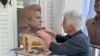 Artist Kevin Kresse, works on a clay bust of Johnny Cash, April 23, 2024 in Little Rock, Ark. Kresse's full sculpture of Cash will be unveiled at the U.S. Capitol as part of the Statuary Hall collection later this year.