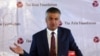 Abdullah Ahmadzai, the Asia Foundation's representative in Afghanistan, speaks during launch of the Afghan people in 2016 Survey, conducted by the Asia Foundation, in Kabul, Afghanistan, Dec. 7, 2016. 